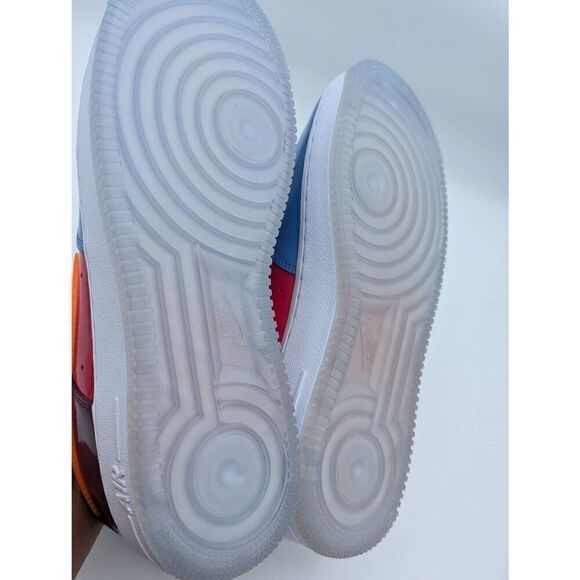 Nike Undefeated x Air Force 1 Low Total orange Men's 8 - Picture 8 of 11